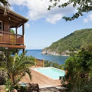 Villa Palm Bay Stunning View 5 Min To 3 Min To Downtown King Size Bed, Deshaies